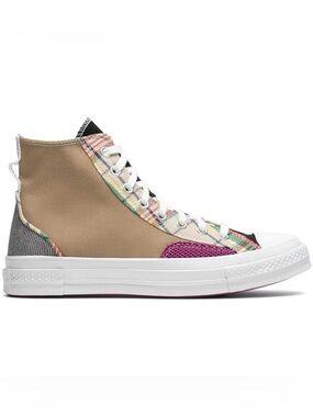 Converse Hacked Fashion Nomad Khaki Chuck Taylor All Star 70 Hi Top Sneakers 6/4